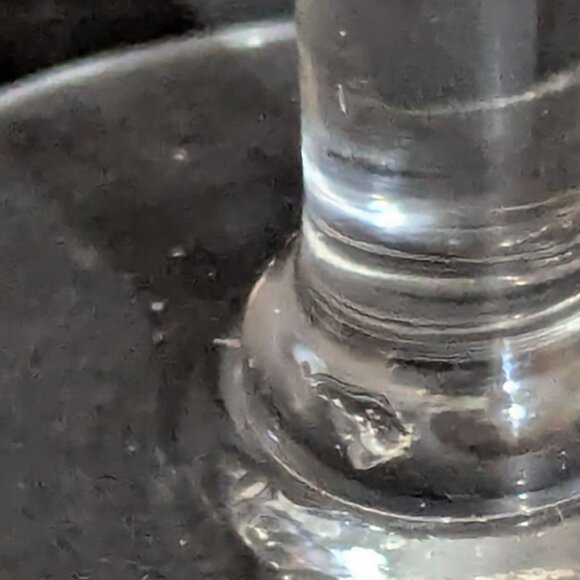 Fostoria Clover Leaf Etched Champagne Sherbet Coupes 4.5 Inch Set Of 4 vintage - Picture 10 of 11